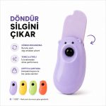 Renkli Ayıcık Görünümlü Basmalı Silgi - Görsel 2